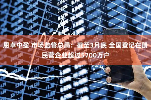 恩卓中盈 市场监管总局：截至3月底 全国登记在册民营企业超过5700万户