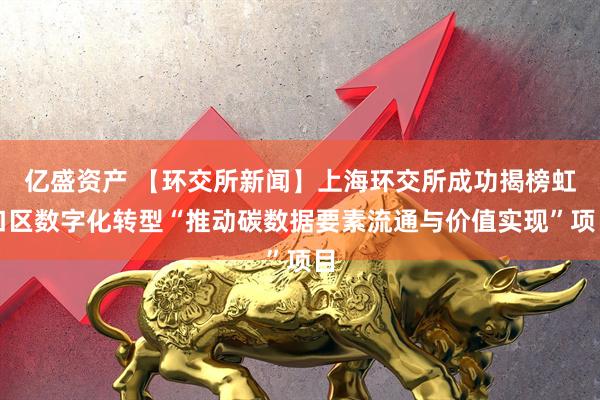 亿盛资产 【环交所新闻】上海环交所成功揭榜虹口区数字化转型“推动碳数据要素流通与价值实现”项目