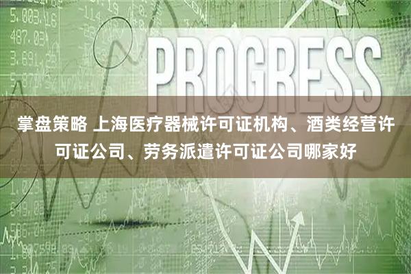掌盘策略 上海医疗器械许可证机构、酒类经营许可证公司、劳务派遣许可证公司哪家好