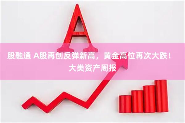 股融通 A股再创反弹新高，黄金高位再次大跌！ 大类资产周报
