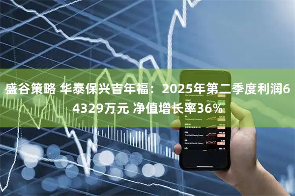 盛谷策略 华泰保兴吉年福:2025年第二季度利润64329万元 净值增长率36%